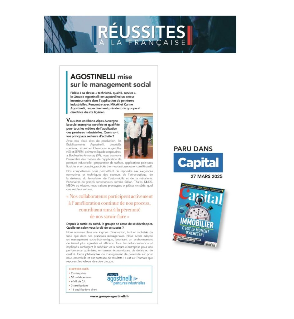 Article magazine CAPITAL